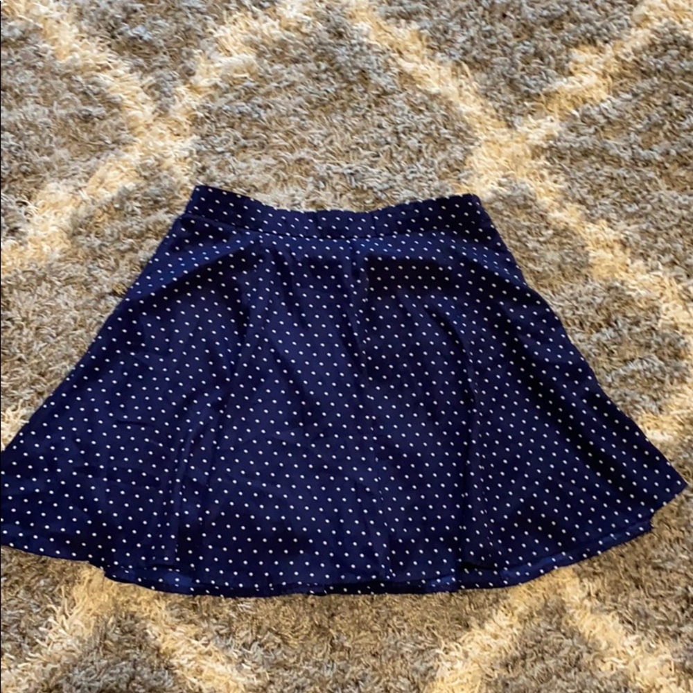 Polka dot skater skirt
